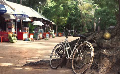In Cambodja zijn mooie fietstochten te maken